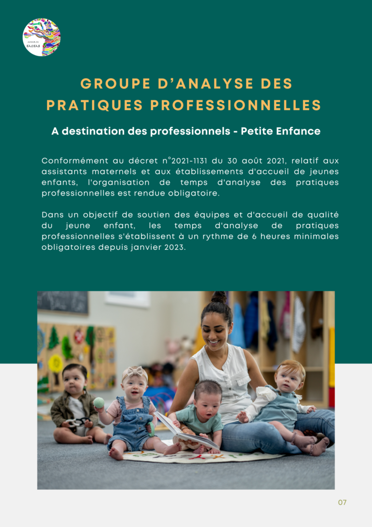 Analyse des pratiques professionnelle petite enfance GAPP Petite Enfance APP Petite enfance Strasbourg Bas-rhin Alsace